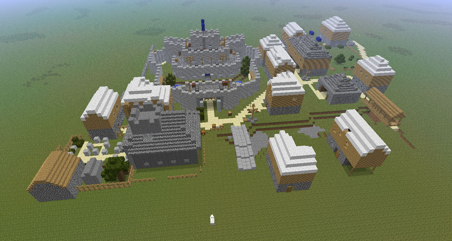 pics Lumbridge Castle Minecraft minecraft lumbridge town by eirixoto