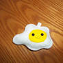 Fried Egg Plushie