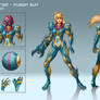 Metroid: Fusion Suit Redesign