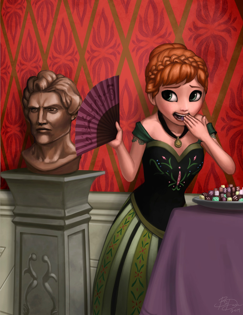 Anna by imdrunkonTea on DeviantArt