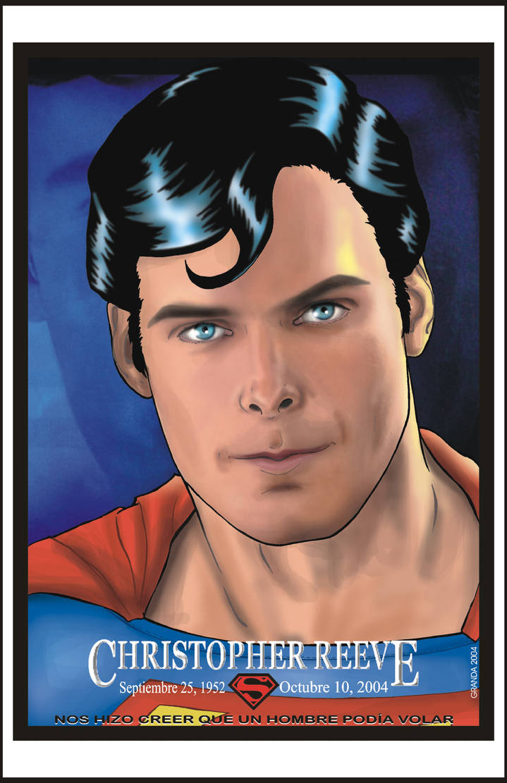 christopher Reeve by TheComicFan on DeviantArt