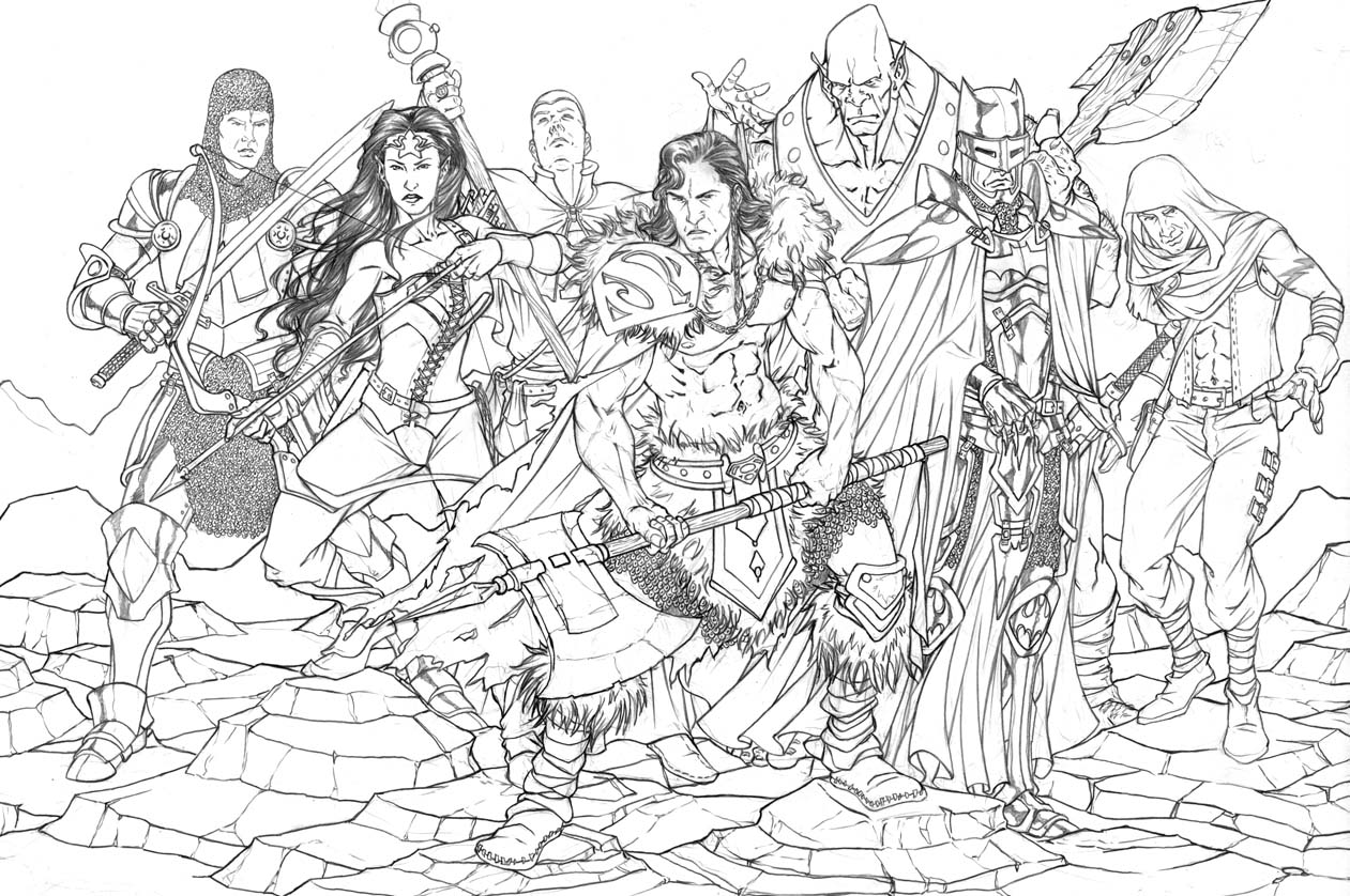 JLA SWORD AND SORCERY