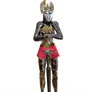 Nubia with Floating Armor WIP