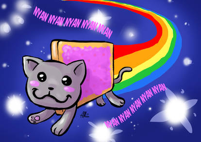 Nyan cat fanart