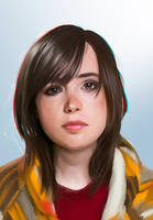 Ellen Page (Jodie Holmes) Portrait