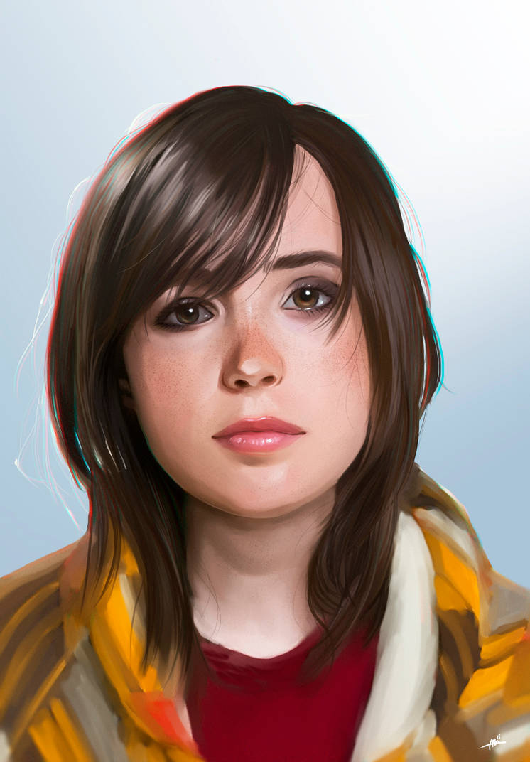 Ellen Page (Jodie Holmes) Portrait