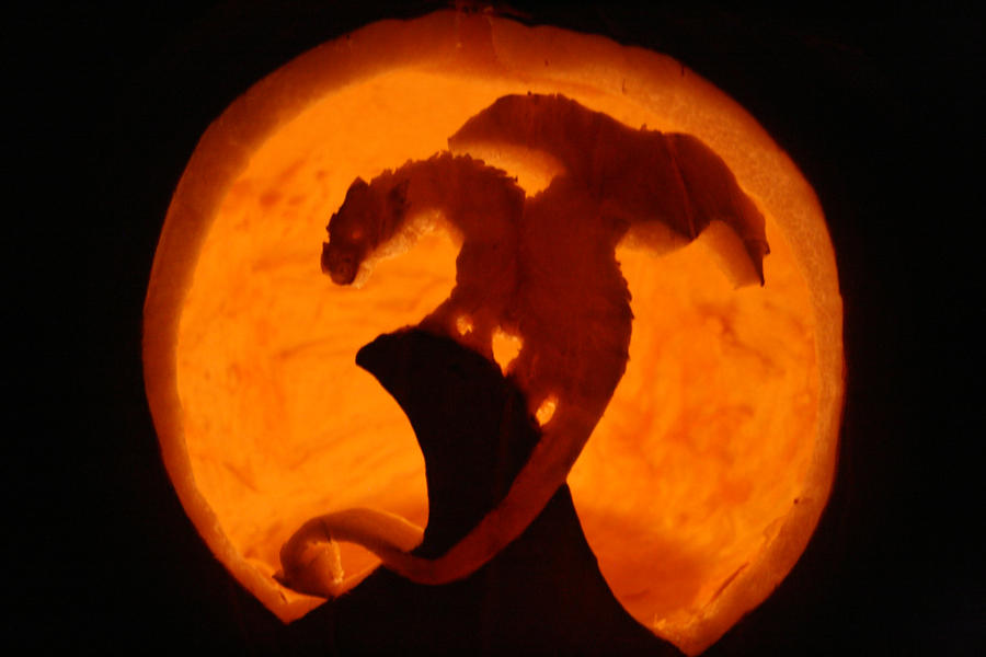 pumpkin dragon
