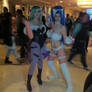 Anime Central 2014: Morrigan and Felicia