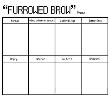 'Furrowed Brow' Meme