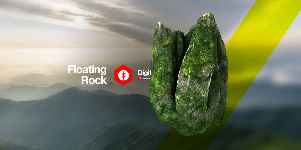 Two Rock Floating Floating Rock by nenART on DeviantArt