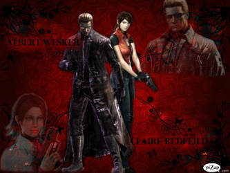 Claire and Wesker