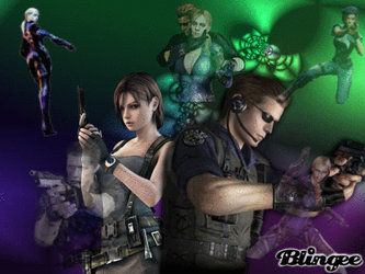 Jill and Wesker