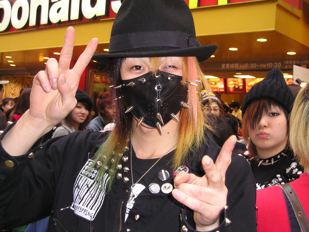 Harajuku Goth Man