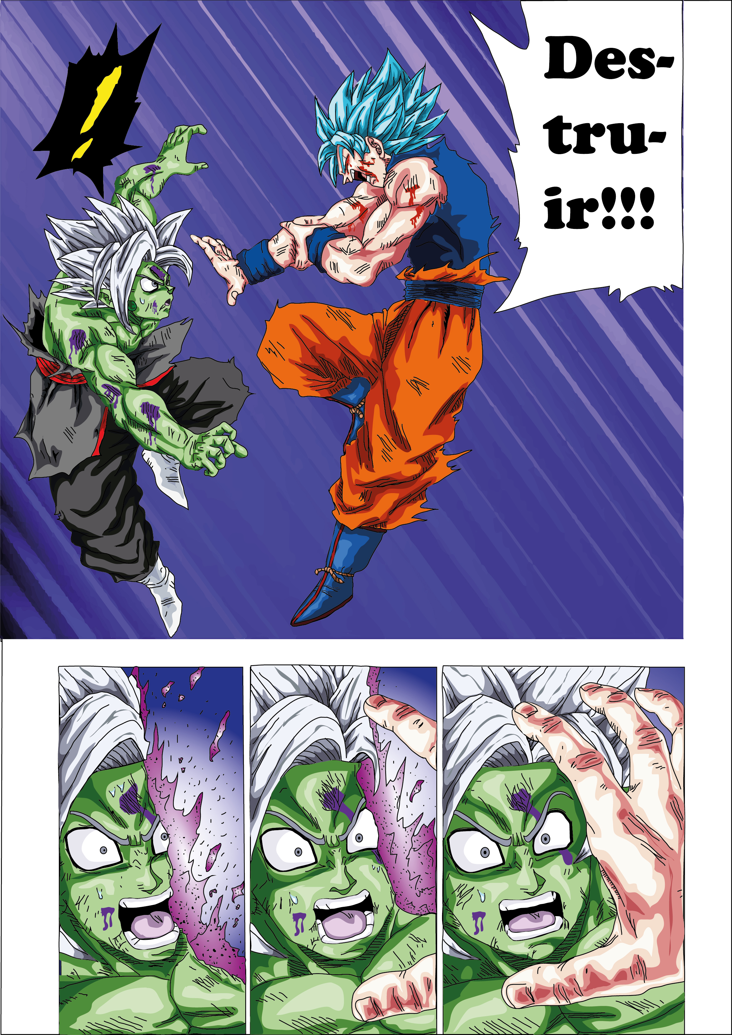 Dragon ball super manga 27 color (second page) by bolman2003JUMP on  DeviantArt