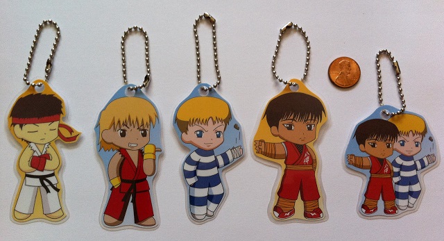 Street Fighter Keychains