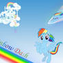 MLP:FiM Rainbow Dash wallpaper