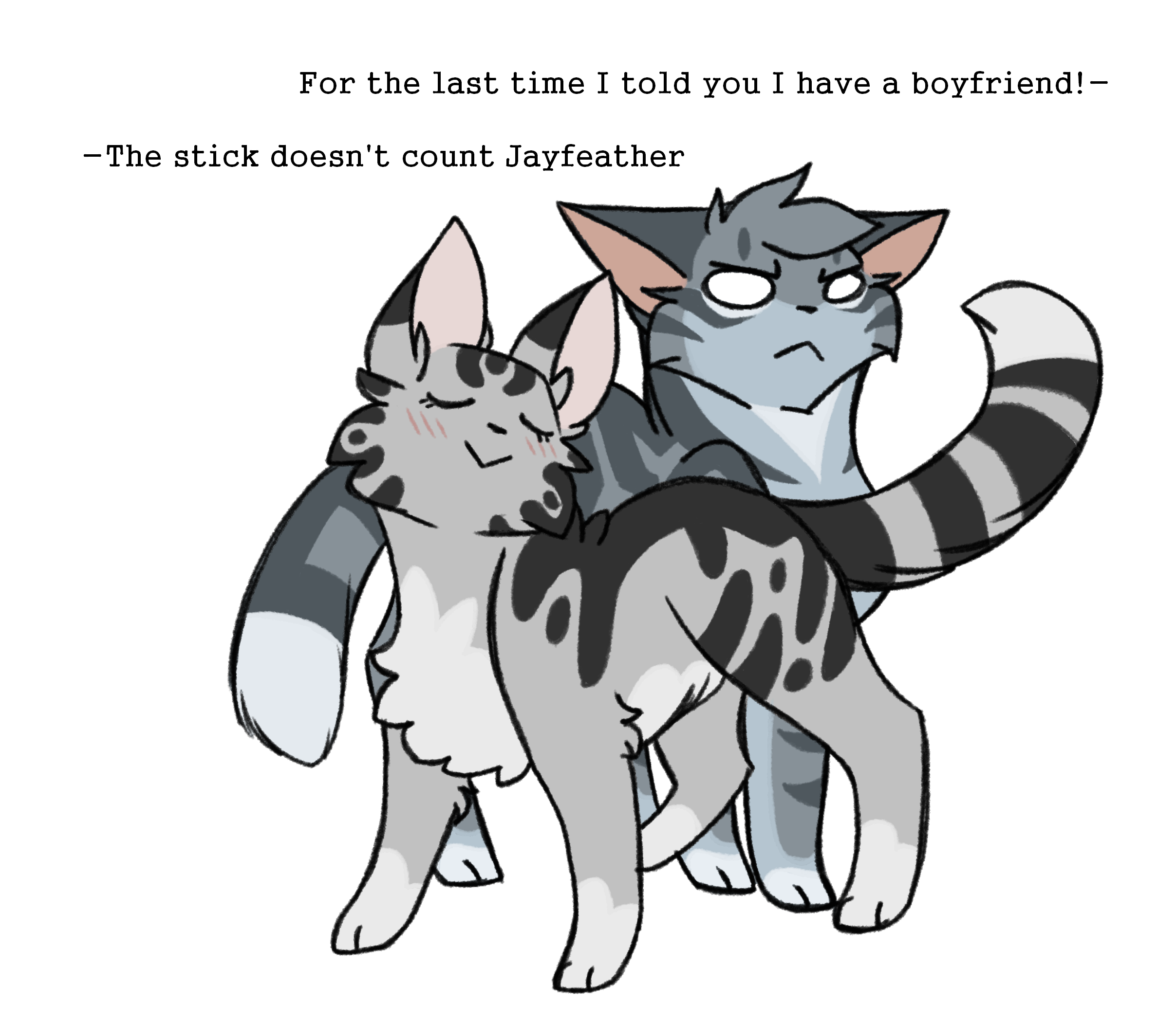 jayfeather by Violetkay214 on DeviantArt