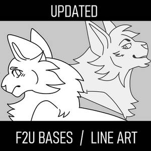 F2U Line Art Bases [Warrior Cats] [Link Below]