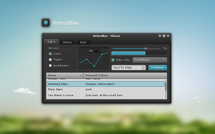 Send Blue Ui Blue UI by awhite92 on DeviantArt