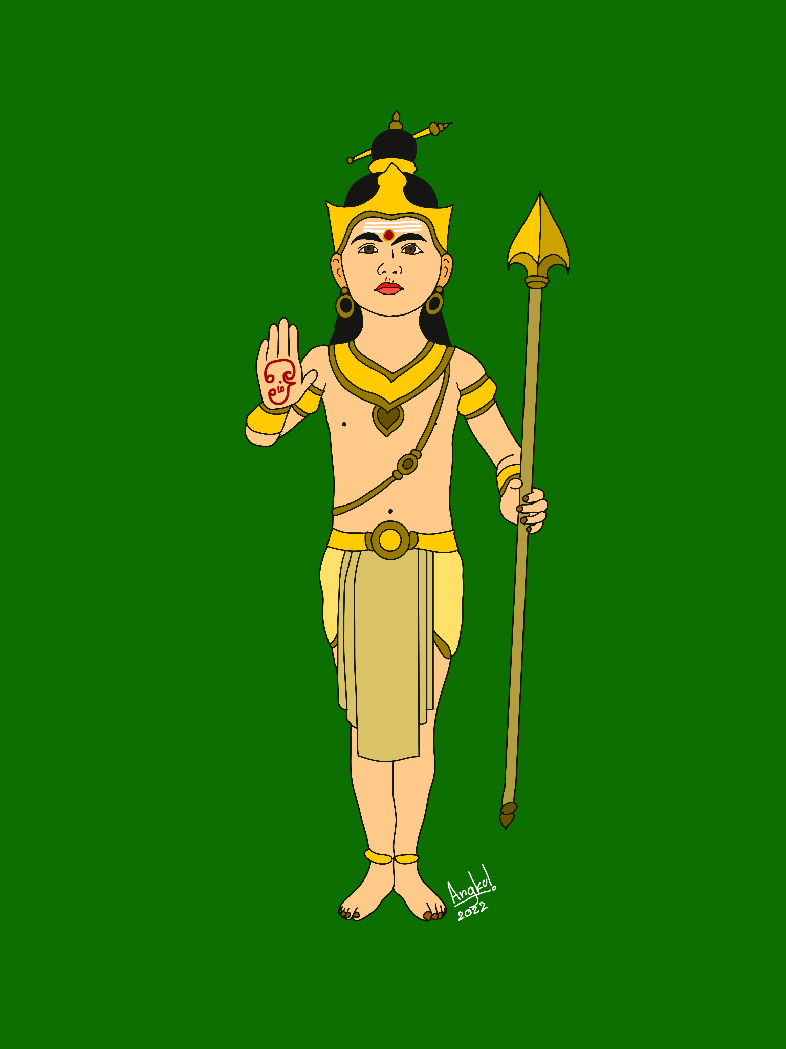 Lord Kartikeya (Lord Murugan) by authaigallery on DeviantArt Lord Kartikeya (Lord Murugan) by authaigallery on DeviantArt