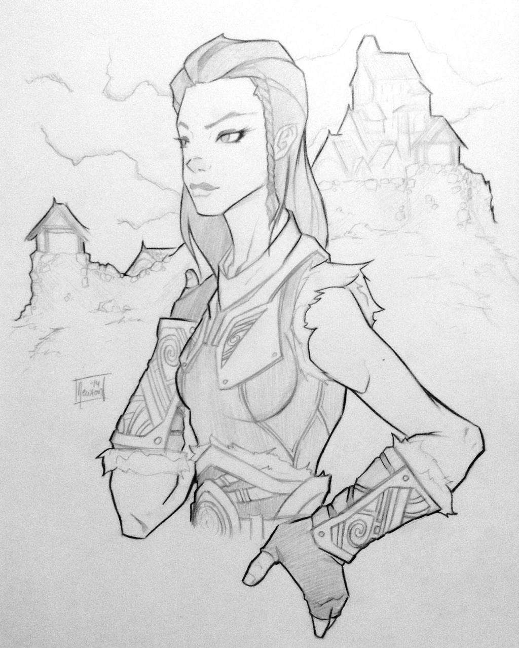 Lydia by BenNewton on DeviantArt