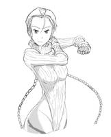 cammy(pose practice + toning experiment)