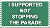 NOT STOPTHEPARADE