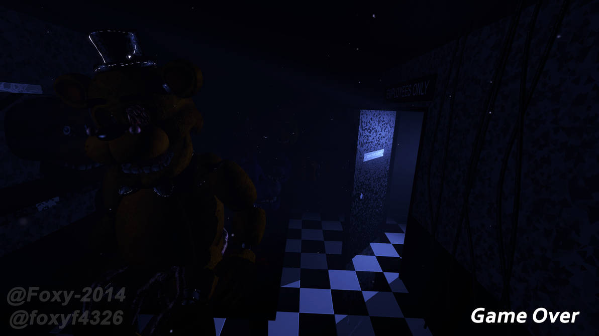 (sfm/FNaF) FNaF Game Over screen By Foxy2014 by Foxy2014 on DeviantArt