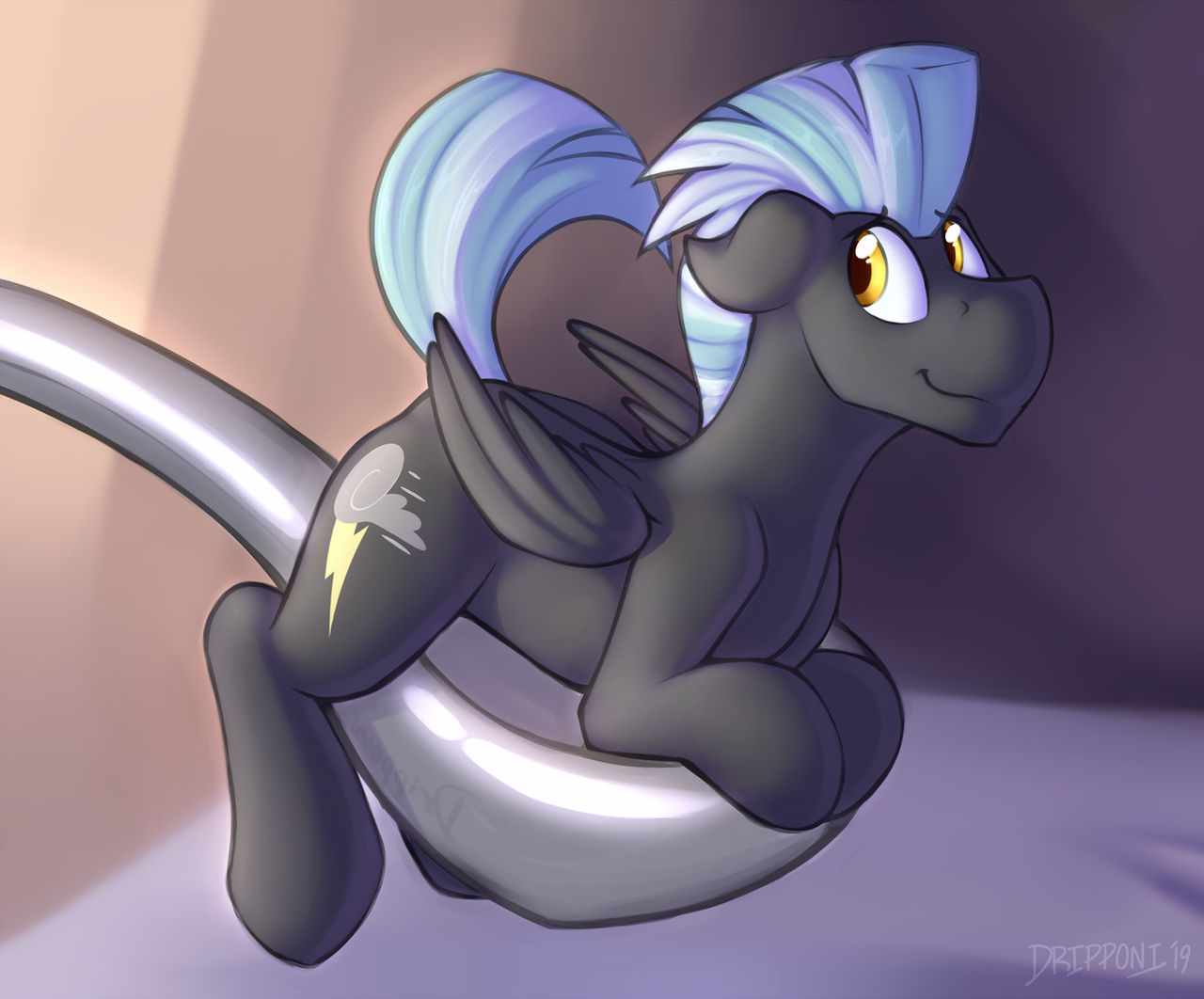Spooning Mohawk Horse