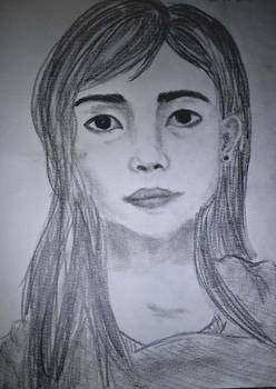 drawing of my sister