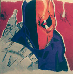Deathstroke close up 1 st attempt