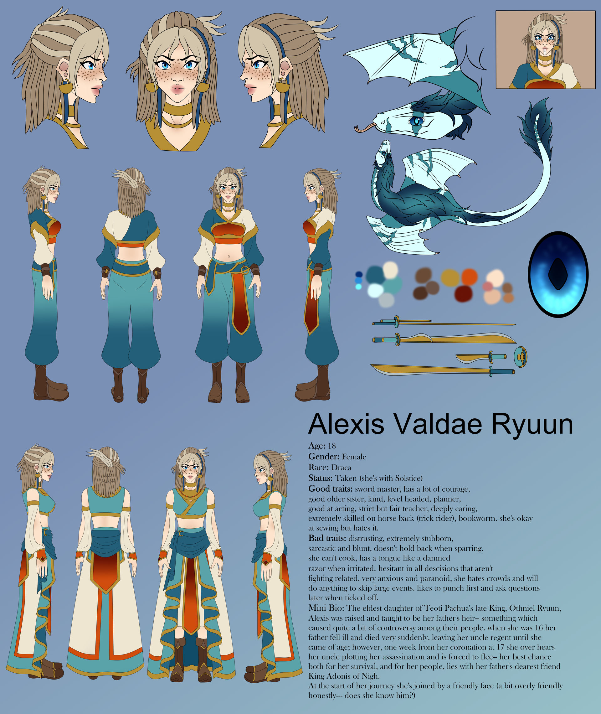 Alexis Full Turnaround Character Design By ProjectSky1994 On DeviantArt alexis-full-turnaround-character-design-by-projectsky1994-on-deviantart