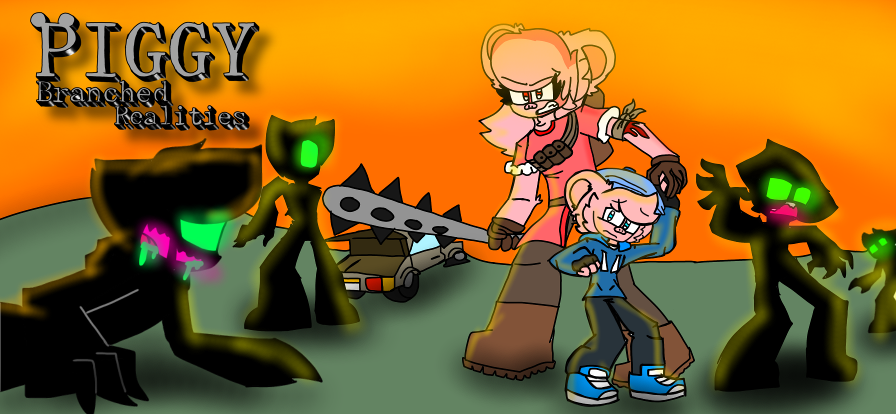 My Art of Piggy Branched Realities by IceWolfAnimations on DeviantArt