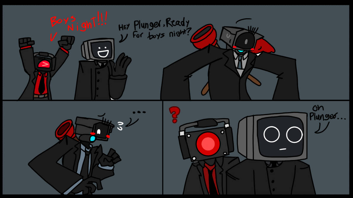 Skibidi Toilet Comic Plungerman With Makeup By IceWolfAnimations On skibidi-toilet-comic-plungerman-with-makeup-by-icewolfanimations-on