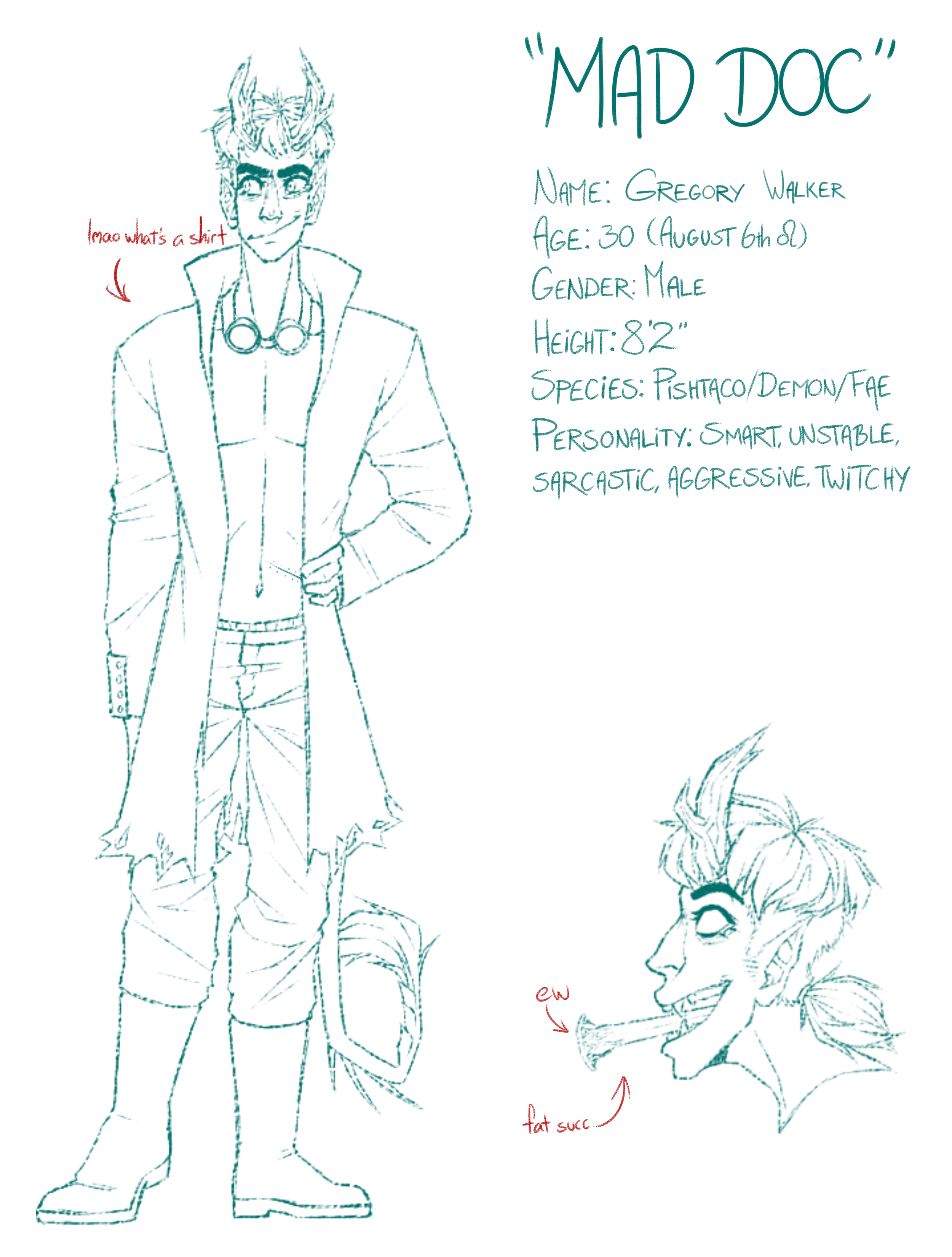 OC WiP by Clockwork-Cryptid on DeviantArt