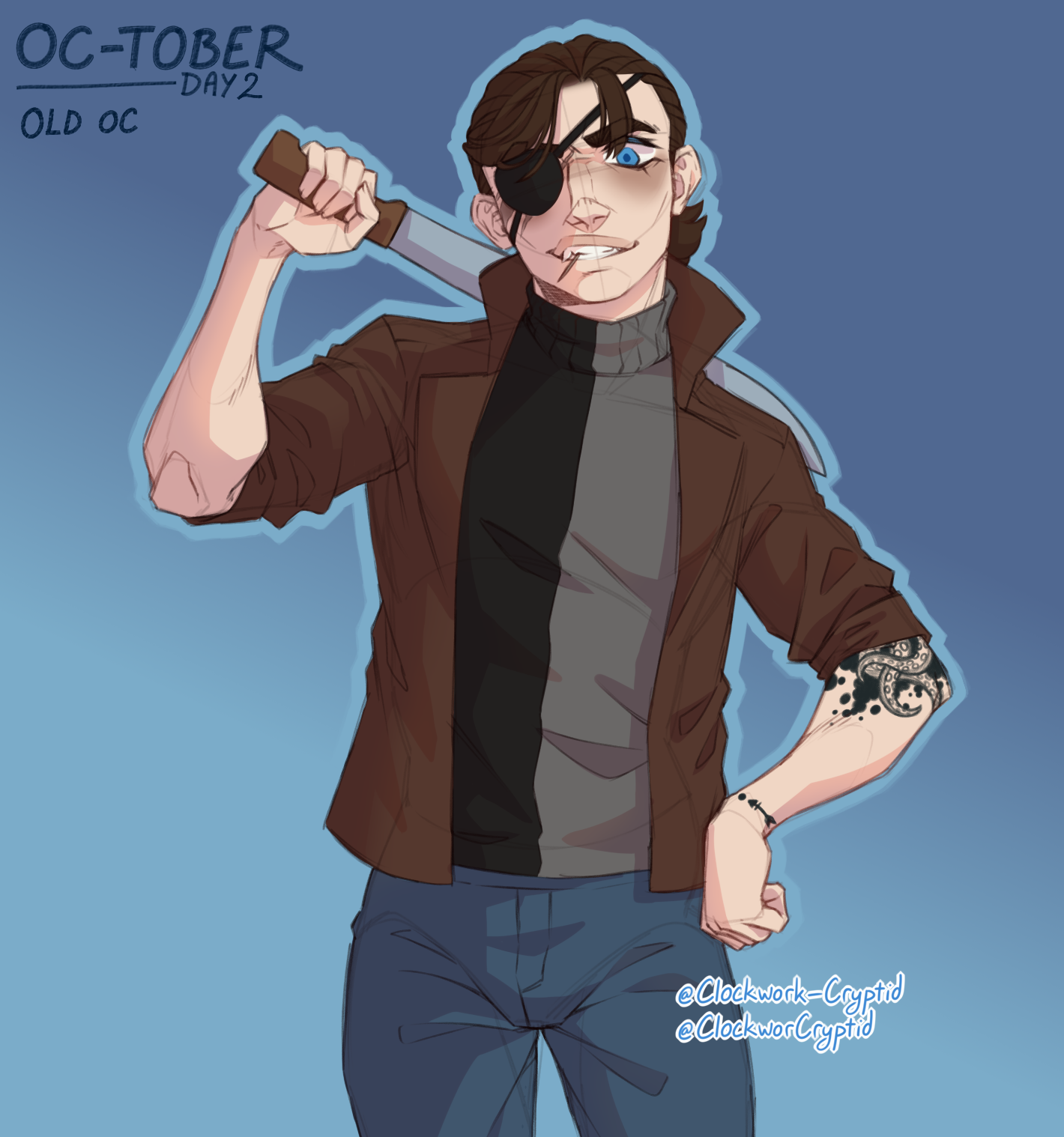 OC-Tober Day 2: Old OC by Clockwork-Cryptid on DeviantArt