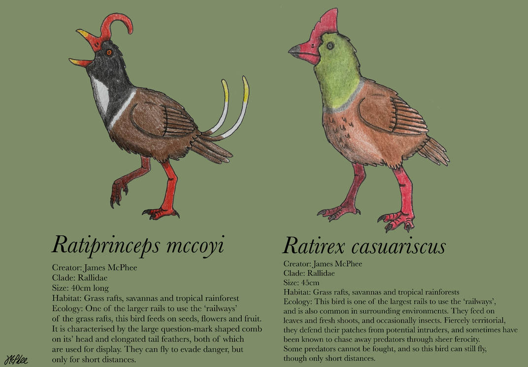 Rails Of The Grass Rafts (Lemuria Phase Two) by Rahonavis70m on DeviantArt