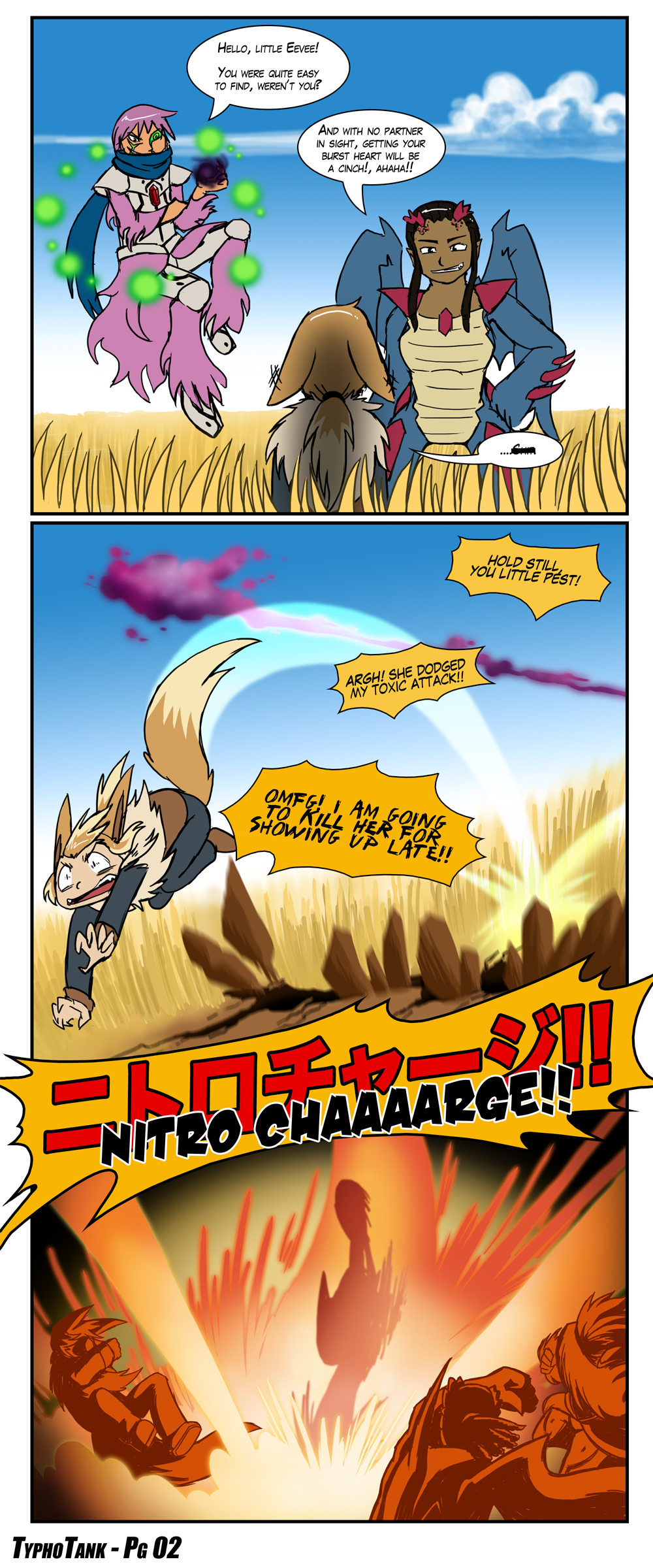 Pokemon Reburst Deviantart ReBurst Ep2 - Heat Stroke! - P2 by tazsaints on DeviantArt