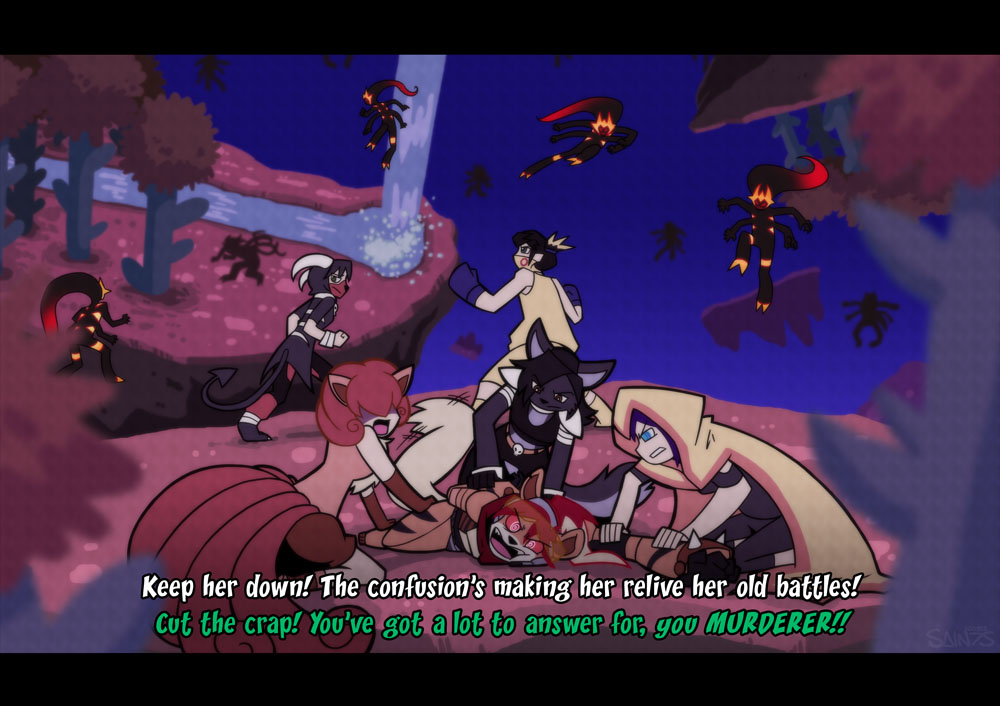 Pokemon Reburst Deviantart ReBurst Ep4 - Black Out S3 by tazsaints on DeviantArt