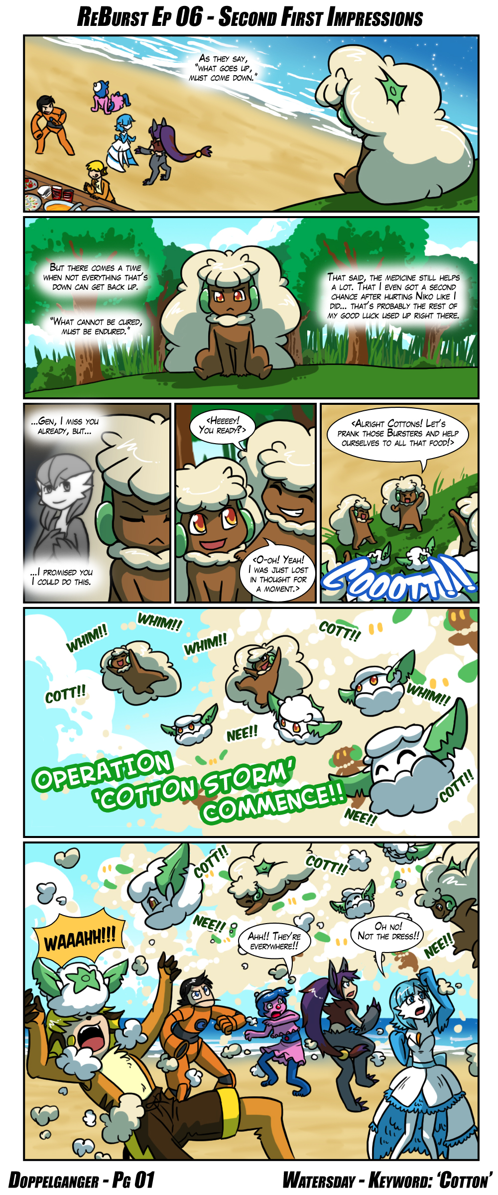 Pokemon Reburst Deviantart ReBurst Ep6 - Second First Impressions - P1 by tazsaints on DeviantArt
