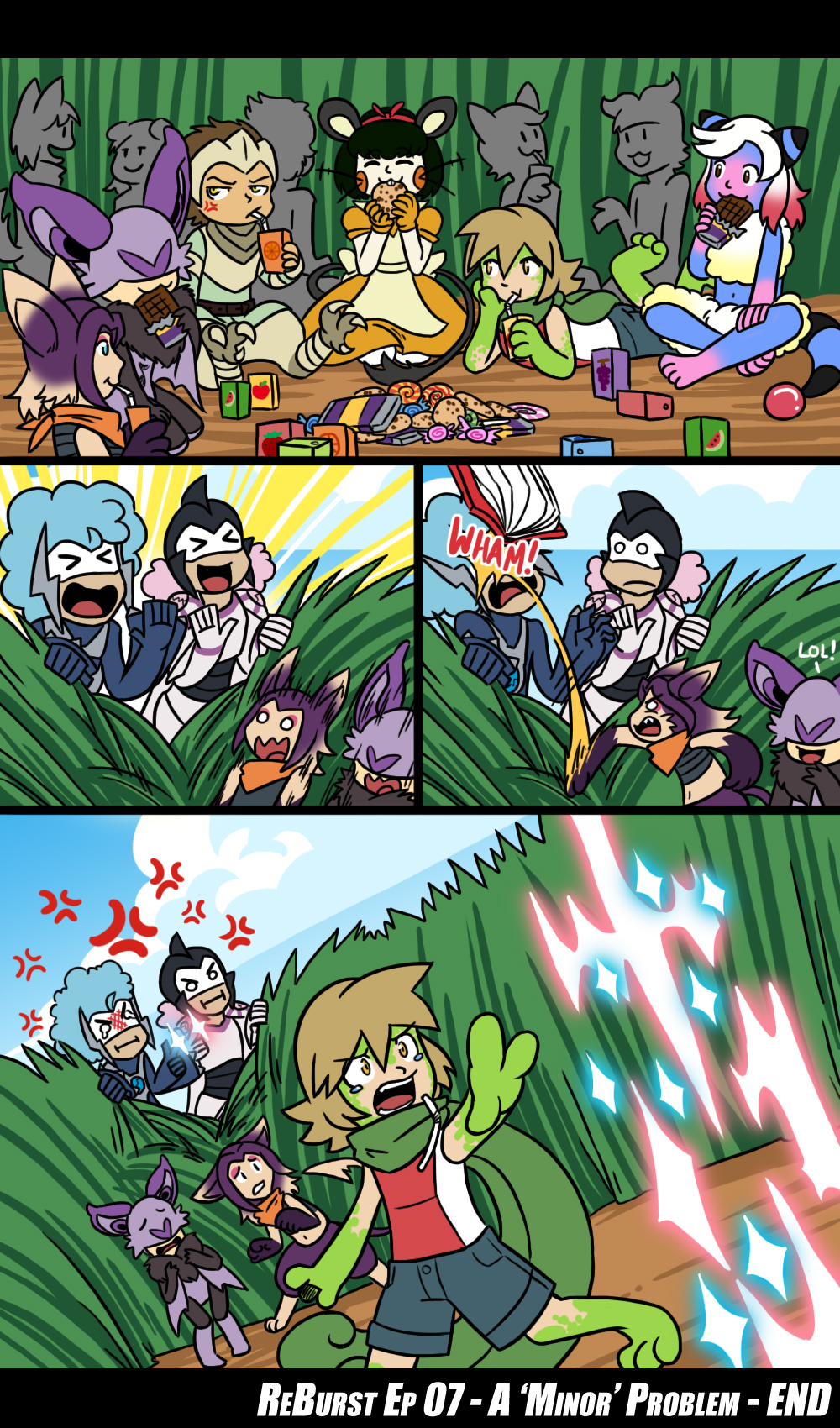 Pokemon Reburst Deviantart ReBurst Ep7 - A Minor Problem - P4 by tazsaints on DeviantArt