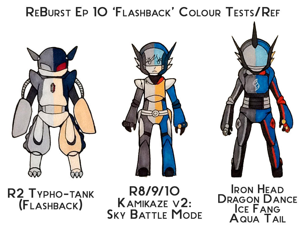 Pokemon Reburst Deviantart ReBurst R10 Colour Test/Ref by tazsaints on DeviantArt