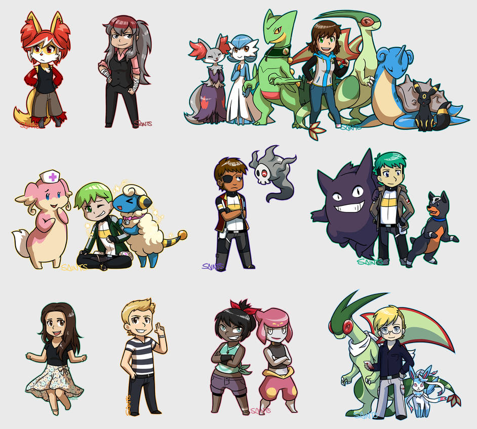 Chibi Stack 1 by tazsaints on DeviantArt