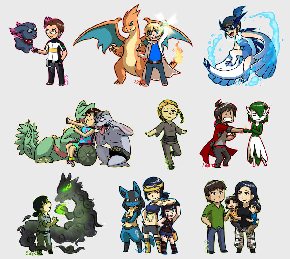 Chibi Stack 2 by tazsaints on DeviantArt