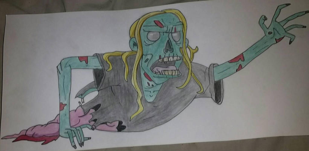 Zombie By SaiyanPower89 On DeviantArt zombie-by-saiyanpower89-on-deviantart