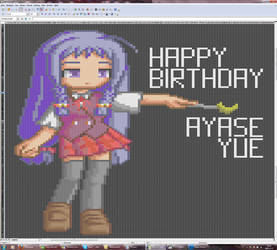 Happy Birthday Ayase Yue