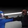 Jokar Comm: Cobra Commander vs. Nick Fury