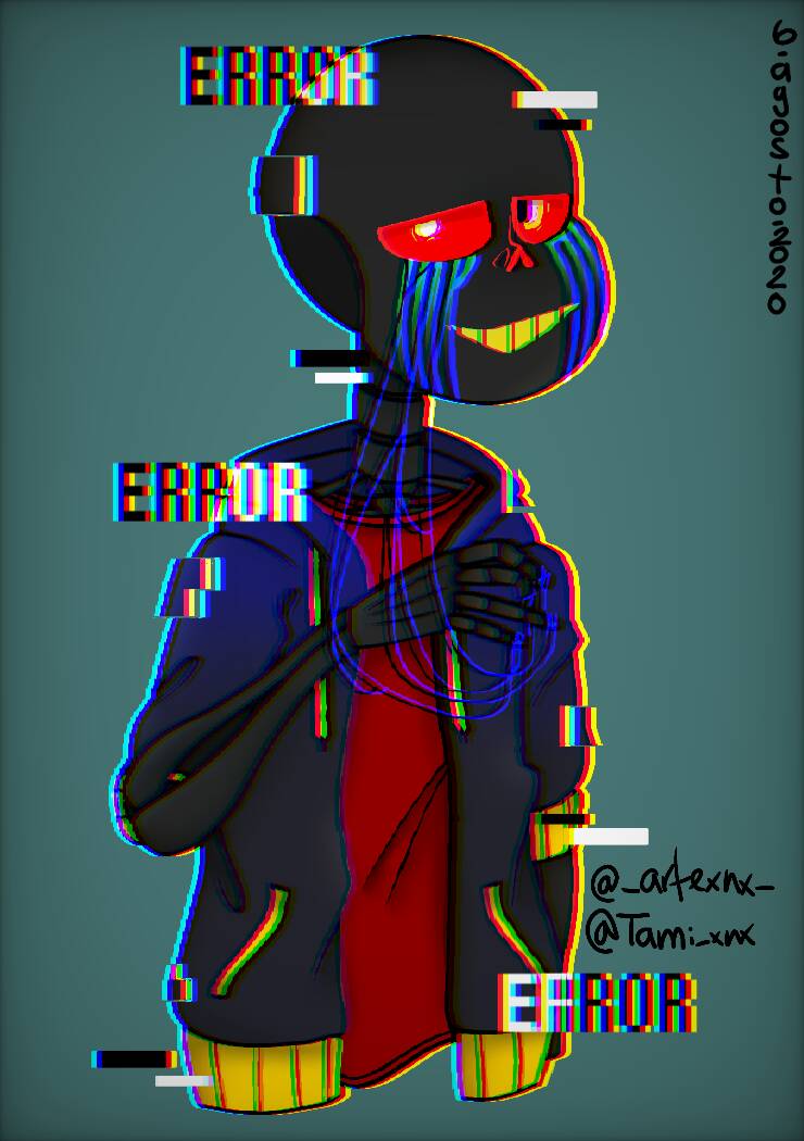 Error Sans Fanart by Tamixnx on DeviantArt
