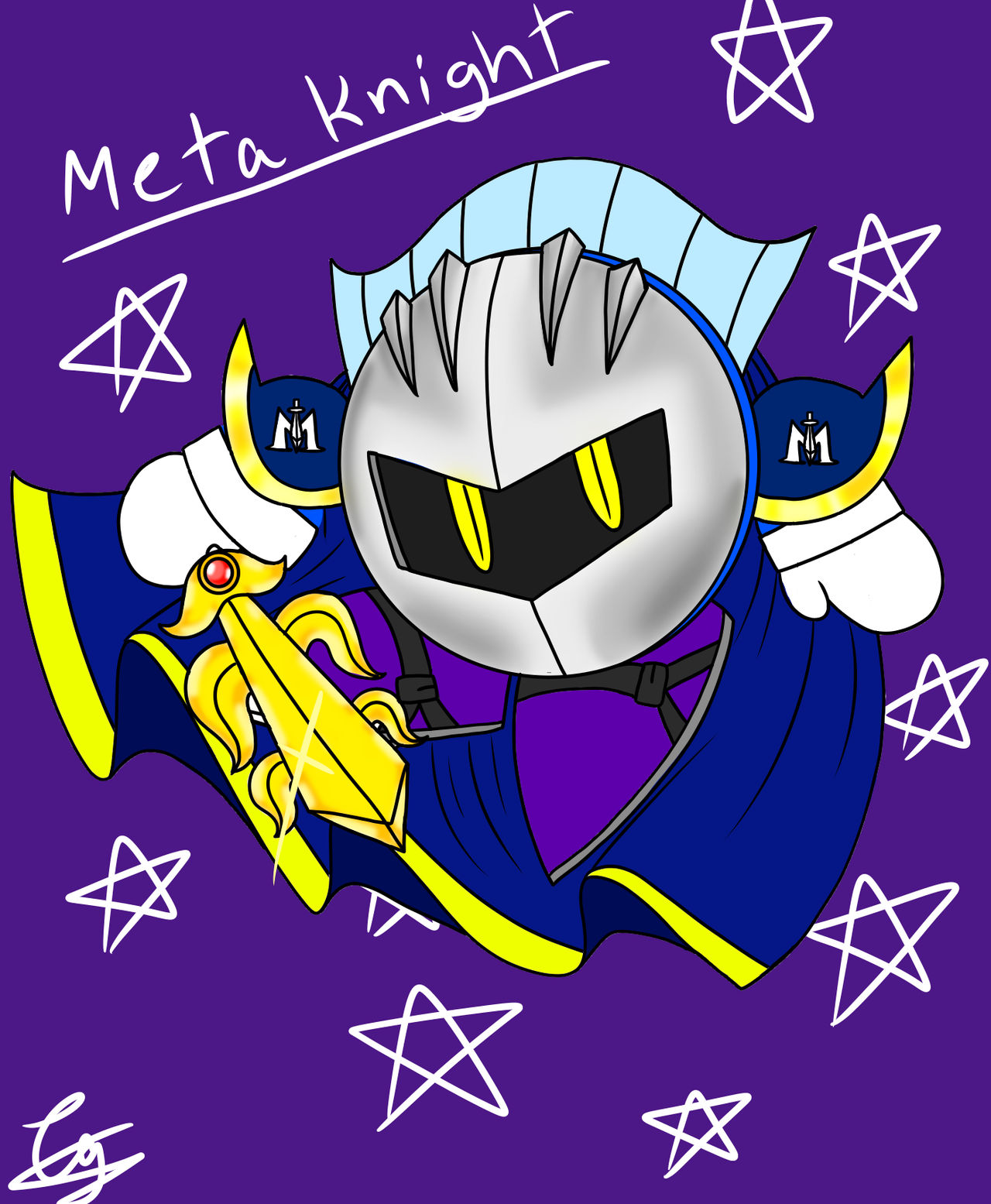 Meta Knight by CamiArtwork on DeviantArt
