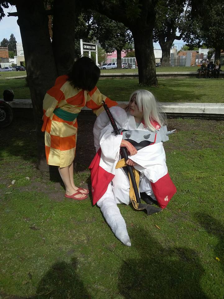 Rin y Sesshomaru